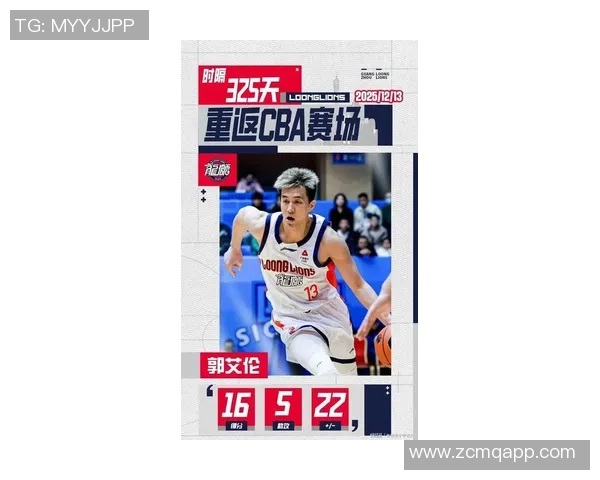 郭艾伦本赛季仅出战两场因伤缺席期待早日回归赛场重拾状态